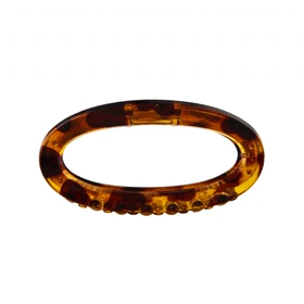 کلیپس زنانه مدل بیضی پلنگی