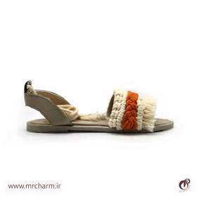 ست صندل و کیف بافت زنانه mrc2416-06