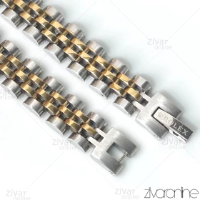 دستبند رولکس بافت وسط باریک 40041