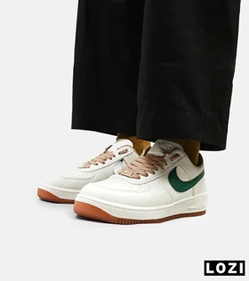 کفش کتانی بزرگ پا کرم سبز نایک NIKE AIR FORCE