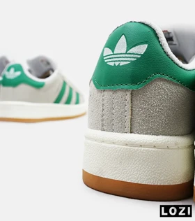 کفش کتانی مردانه طوسی سبز ADIDAS Campus