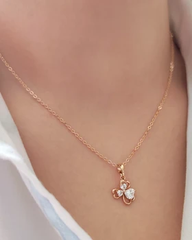 گردنبند ظریف فلاور ژوپینگ
