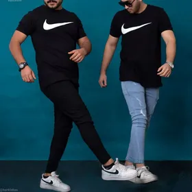 تیشرت نایک NIKE پنبه رنگ مشکی