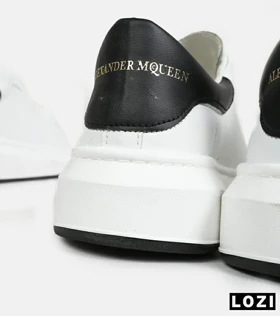 کفش کتانی مردانه کژوال سفید Alexander McQueen