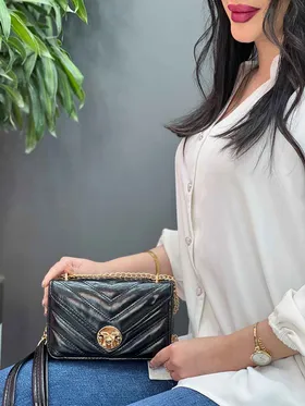 کیف دوخت هفتی قفل چرخشی