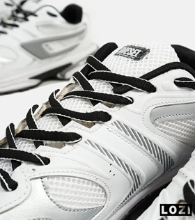 کفش کتانی مردانه سفید طوسی DIESEL S-SERENDIPITY SPORT