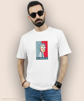 تیشرت مردانه و زنانه طرح ریک اند مورتی کد 893