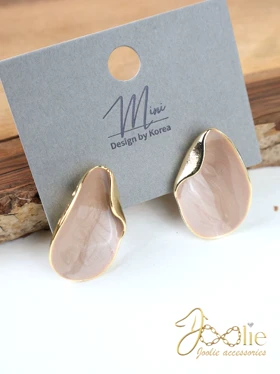 گوشواره زنانه میناکاری مدل مهلا کد E1247