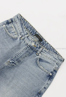 شلوار جین واید لگ کد1004728