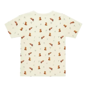 ست تیشرت آستین کوتاه و شلوار راحتی دخترانه مدل PJ1434