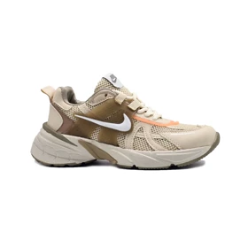 کفش و کتانی زنانه و دخترانه مدل نایک کوشلون NIKE V2K رنگ کرم نباتی