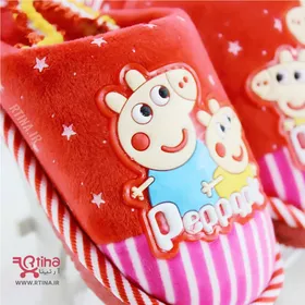 پاپوش عروسکی بچه گانه مدل Peppa pig