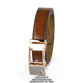 کمربند چرمی مردانه Leather Ratchet Belt BL147