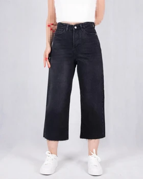 شلوار جین دخترونه رگولار دمپاکاتTHREEJEANS/22697