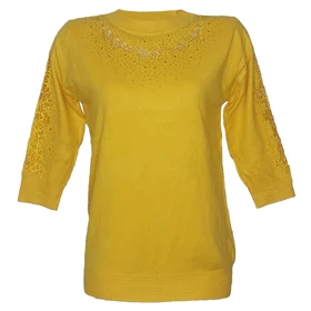 بلوز بافت گپ ترک مجلسی کار شده