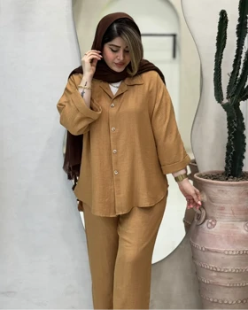 مانتو و شلوار فری سایز