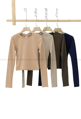 کراپ یقه گرد کد1004469