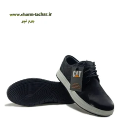 کفش ونس بندی چرم طبیعی مردانهsi182