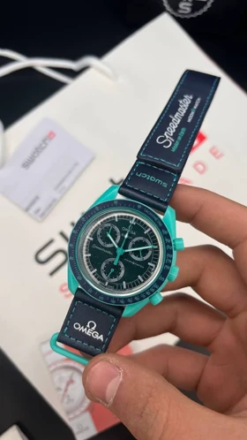 ساعت مچی امگا سواچ مستر سه موتوره OMEGA Swatchکرونوگراف