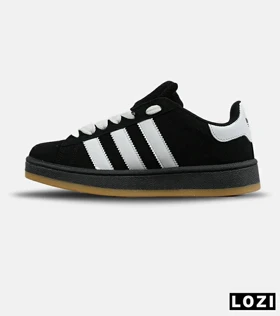 کفش کتانی مردانه و زنانه مشکی سفید ADIDAS Campus مدل 7644