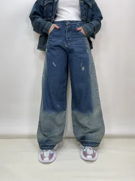 شلوار جین زنانه فول بگ