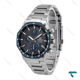 ساعت کاسیو ادیفایس EQB-1100 مردانه نقره ای صفحه دودی Casio-6671-G