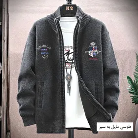 سویشرت طرح دار کد 8926