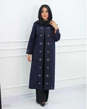 مانتو بلند زنانه مدل جمانه کد 2271 (ضمانت اصالت)