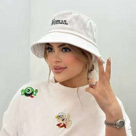 کلاه باکت گلدوزی woman