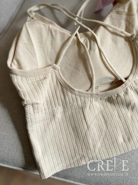 نیم‌تنه طرح کبریتی بند ضربدری