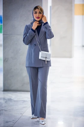 مانتو شلوار بزایاق پرنسا