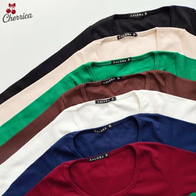 بلوز یقه گرد کد 1