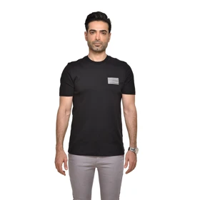 تیشرت چاپی مشکی