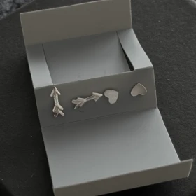 پک گوشواره نقره تیرکمون