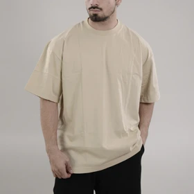 تیشرت اسپرت بیسیک مدل SPL-4M1248 کرم