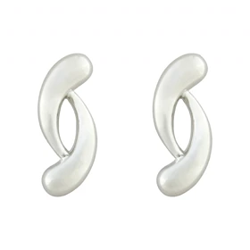 گوشواره زنانه مدل اشکی دو لاین