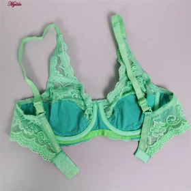 سوتین زنانه پانیذ سبز روشن مدل 66365-GB