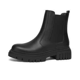 نیم بوت زنانه چلسی دوطرف کش-مشکی