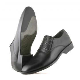 کفش رسمی مردانه چرم یلسان مدل آتاش کد 558-GAN