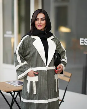 مانتو بلند مدل دیانا کد 2444