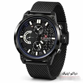 ساعت مچی اورجینال مردانه برند نیوی فورس مدل NF9068 بند حصیری
