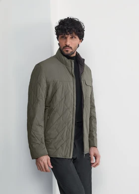 کاپشن تک جیب Quilted