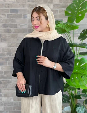 شومیز جیب‌دار برایان کد : SH1011