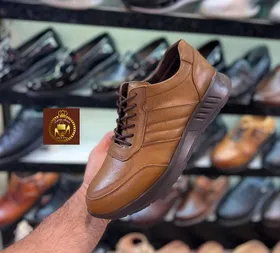 کفش کتانی چرم و طبی مردانه