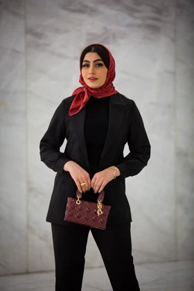 مانتو مازراتی کجراه استین پف میلان