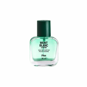 عطر جیبی مردانه پینک ویژوآل مدل Mont Blanc Legend حجم 30 میلی لیتر