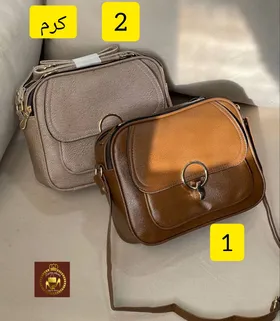 کیف دوشی زنانه مردانه پاسپورتی قفل پیچکی کد: 9524
