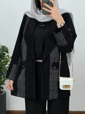 مانتو کتی ژاکارد سماوات