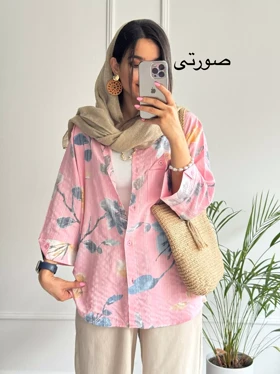 مانتو شومیزی گندم