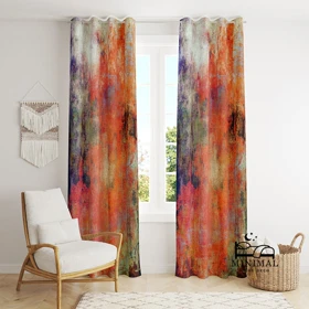 پرده اسپرت طرح پتینه مدل W4960